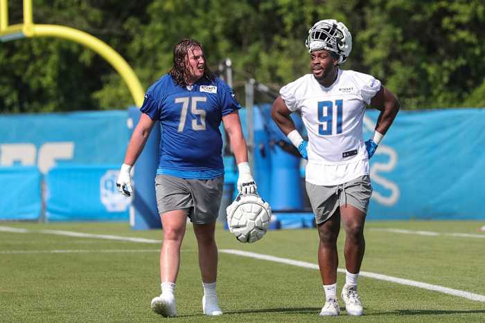 Detroit Lions defensive lineman Levi Onwuzurike